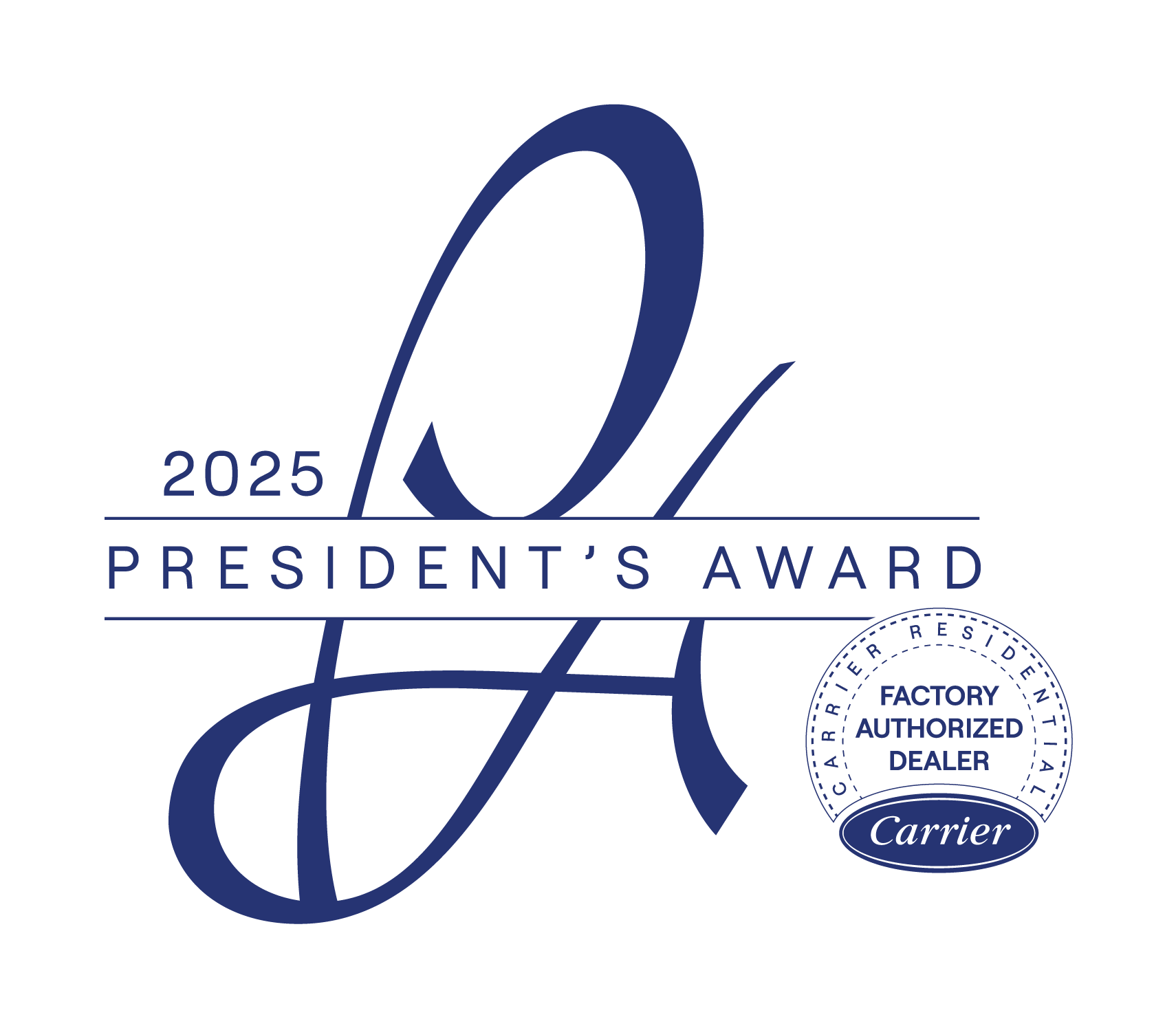 Carrier Presidential Award 2026 Insignia